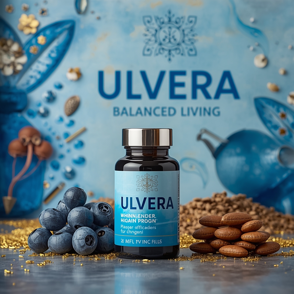 Ulvera product bottle for balanced living